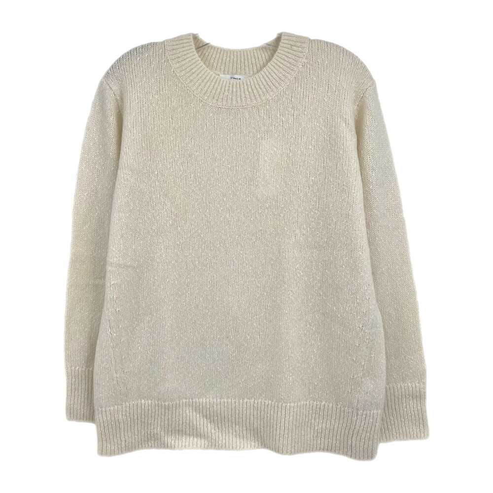Vince Cream Knit Alpaca Wool Blend Sweater | Women’s Size S
